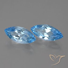 Shop natural 7.57ct スイスブルー トパーズ gems, マーキーズ, from ブラジル at GemSelect. In stock, global shipping!