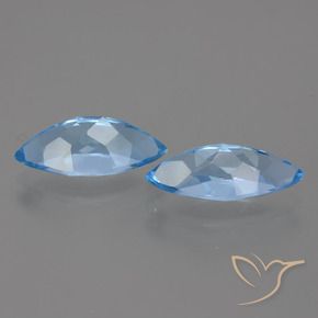 Shop natural 7.57ct スイスブルー トパーズ gems, マーキーズ, from ブラジル at GemSelect. In stock, global shipping!