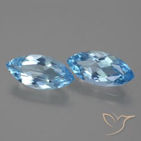 Shop natural 7.34ct スカイブルー トパーズ gems, マーキーズ, from ブラジル at GemSelect. In stock, global shipping!