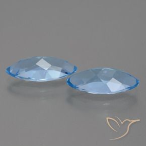 Shop natural 7.34ct スカイブルー トパーズ gems, マーキーズ, from ブラジル at GemSelect. In stock, global shipping!