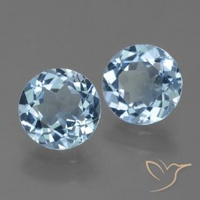 Shop natural 4.39ct スカイブルー トパーズ gems, ラウンド, from ブラジル at GemSelect. In stock, global shipping!