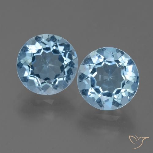 Shop natural 4.73ct スイスブルー トパーズ gems, ラウンド, from ブラジル at GemSelect. In stock, global shipping!