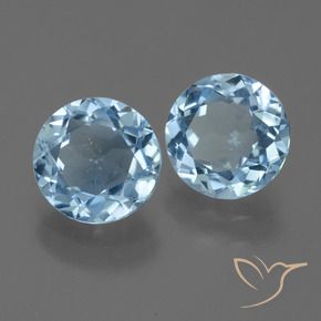 Shop natural 4.46ct スカイブルー トパーズ gems, ラウンド, from ブラジル at GemSelect. In stock, global shipping!