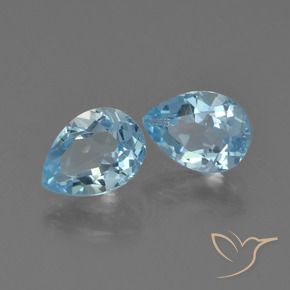 Shop natural 1.69ct スカイブルー トパーズ gems, 洋梨の形, from ブラジル at GemSelect. In stock, global shipping!