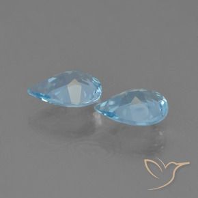 Shop natural 1.28ct スカイブルー トパーズ gems, 洋梨の形, from ブラジル at GemSelect. In stock, global shipping!