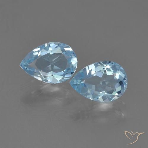 Shop natural 1.74ct スカイブルー トパーズ gems, 洋梨の形, from ブラジル at GemSelect. In stock, global shipping!