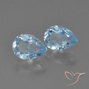 Shop natural 1.74ct スカイブルー トパーズ gems, 洋梨の形, from ブラジル at GemSelect. In stock, global shipping!