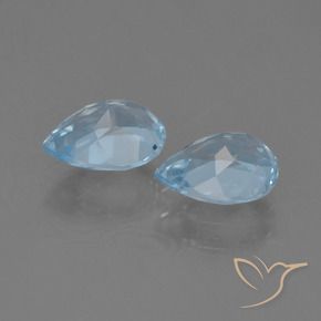Shop natural 1.74ct スカイブルー トパーズ gems, 洋梨の形, from ブラジル at GemSelect. In stock, global shipping!