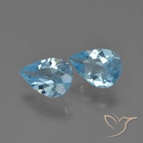 Shop natural 1.45ct スイスブルー トパーズ gems, 洋梨の形, from ブラジル at GemSelect. In stock, global shipping!