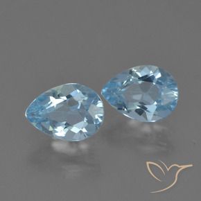 Shop natural 1.79ct スカイブルー トパーズ gems, 洋梨の形, from ブラジル at GemSelect. In stock, global shipping!