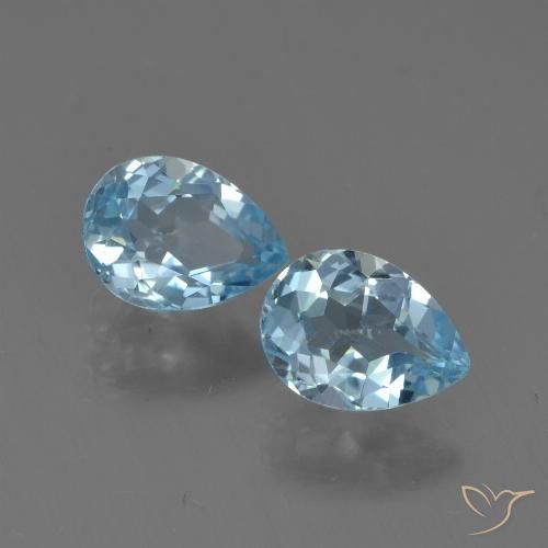 Shop natural 1.86ct スイスブルー トパーズ gems, 洋梨の形, from ブラジル at GemSelect. In stock, global shipping!