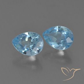 Shop natural 1.76ct スイスブルー トパーズ gems, 洋梨の形, from ブラジル at GemSelect. In stock, global shipping!