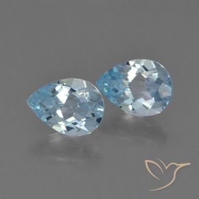 Shop natural 1.61ct スイスブルー トパーズ gems, 洋梨の形, from ブラジル at GemSelect. In stock, global shipping!