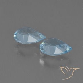 Shop natural 1.61ct スイスブルー トパーズ gems, 洋梨の形, from ブラジル at GemSelect. In stock, global shipping!