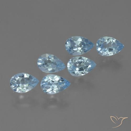 Shop natural 3.21ct スカイブルー トパーズ gems, 洋梨の形, from ブラジル at GemSelect. In stock, global shipping!