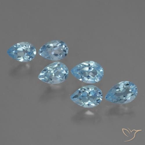 Shop natural 3.21ct スイスブルー トパーズ gems, 洋梨の形, from ブラジル at GemSelect. In stock, global shipping!