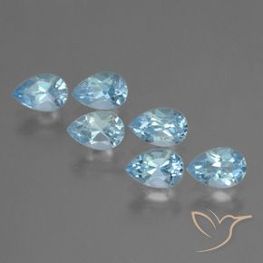 Shop natural 3.22ct スカイブルー トパーズ gems, 洋梨の形, from ブラジル at GemSelect. In stock, global shipping!