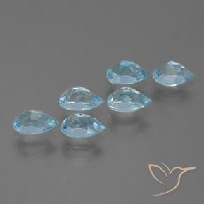 Shop natural 3.22ct スカイブルー トパーズ gems, 洋梨の形, from ブラジル at GemSelect. In stock, global shipping!
