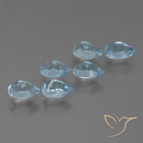 Shop natural 3.66ct スカイブルー トパーズ gems, 洋梨の形, from ブラジル at GemSelect. In stock, global shipping!