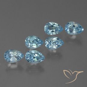 Shop natural 3.72ct スカイブルー トパーズ gems, 洋梨の形, from ブラジル at GemSelect. In stock, global shipping!