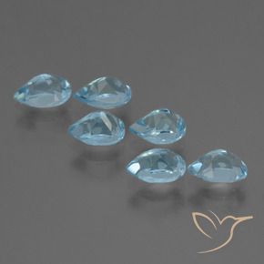 Shop natural 3.72ct スカイブルー トパーズ gems, 洋梨の形, from ブラジル at GemSelect. In stock, global shipping!