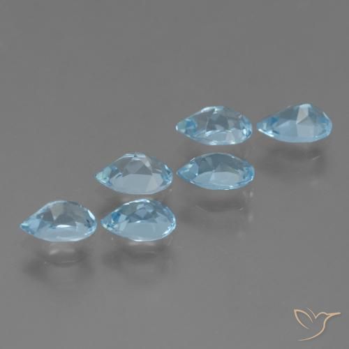 Shop natural 3.50ct スカイブルー トパーズ gems, 洋梨の形, from ブラジル at GemSelect. In stock, global shipping!