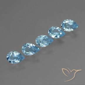 Shop natural 2.75ct スカイブルー トパーズ gems, 洋梨の形, from ブラジル at GemSelect. In stock, global shipping!