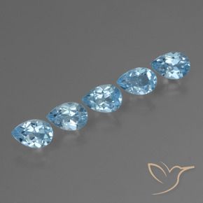 Shop natural 2.65ct スカイブルー トパーズ gems, 洋梨の形, from ブラジル at GemSelect. In stock, global shipping!