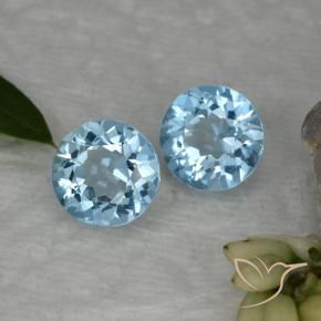 Shop natural 4.58ct スカイブルー トパーズ gems, ラウンド, from ブラジル at GemSelect. In stock, global shipping!