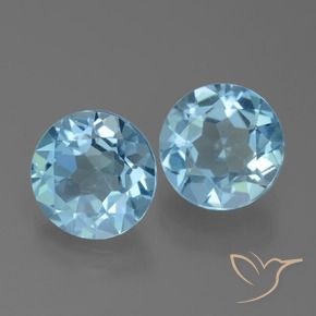 Shop natural 4.30ct スカイブルー トパーズ gems, ラウンド, from ブラジル at GemSelect. In stock, global shipping!