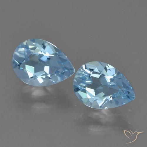 Shop natural 1.72ct スイスブルー トパーズ gems, 洋梨の形, from ブラジル at GemSelect. In stock, global shipping!