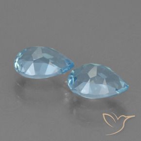 Shop natural 1.69ct スカイブルー トパーズ gems, 洋梨の形, from ブラジル at GemSelect. In stock, global shipping!