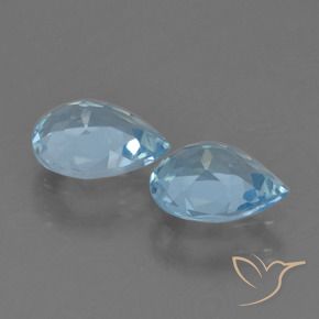 Shop natural 1.61ct スイスブルー トパーズ gems, 洋梨の形, from ブラジル at GemSelect. In stock, global shipping!