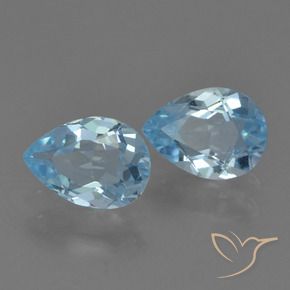 Shop natural 1.64ct スカイブルー トパーズ gems, 洋梨の形, from ブラジル at GemSelect. In stock, global shipping!