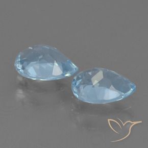 Shop natural 1.71ct スカイブルー トパーズ gems, 洋梨の形, from ブラジル at GemSelect. In stock, global shipping!