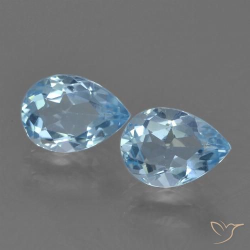 Shop natural 1.66ct スイスブルー トパーズ gems, 洋梨の形, from ブラジル at GemSelect. In stock, global shipping!
