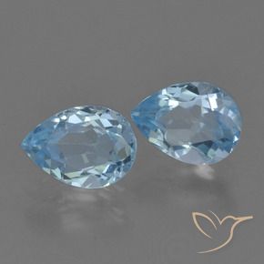 Shop natural 1.66ct スイスブルー トパーズ gems, 洋梨の形, from ブラジル at GemSelect. In stock, global shipping!