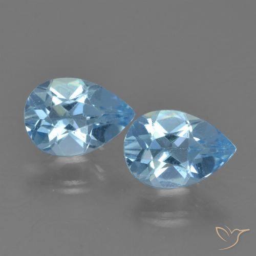 Shop natural 1.63ct スイスブルー トパーズ gems, 洋梨の形, from ブラジル at GemSelect. In stock, global shipping!