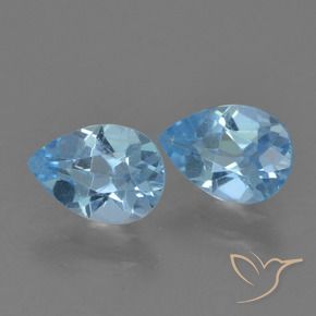 Shop natural 1.63ct スイスブルー トパーズ gems, 洋梨の形, from ブラジル at GemSelect. In stock, global shipping!