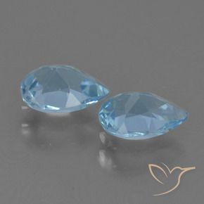 Shop natural 1.63ct スイスブルー トパーズ gems, 洋梨の形, from ブラジル at GemSelect. In stock, global shipping!