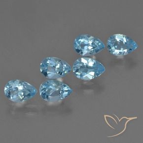 Shop natural 3.32ct スカイブルー トパーズ gems, 洋梨の形, from ブラジル at GemSelect. In stock, global shipping!