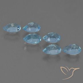 Shop natural 3.32ct スカイブルー トパーズ gems, 洋梨の形, from ブラジル at GemSelect. In stock, global shipping!