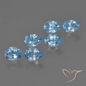 Shop natural 3.33ct スイスブルー トパーズ gems, 洋梨の形, from ブラジル at GemSelect. In stock, global shipping!