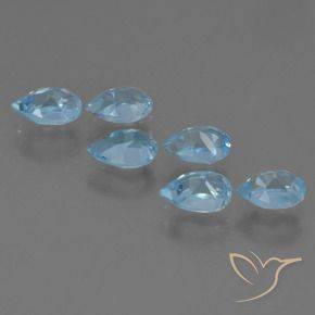 Shop natural 3.47ct スカイブルー トパーズ gems, 洋梨の形, from ブラジル at GemSelect. In stock, global shipping!