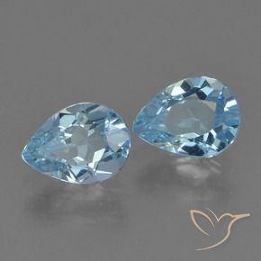 Shop natural 1.62ct スカイブルー トパーズ gems, 洋梨の形, from ブラジル at GemSelect. In stock, global shipping!