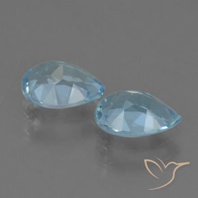 Shop natural 1.71ct スカイブルー トパーズ gems, 洋梨の形, from ブラジル at GemSelect. In stock, global shipping!