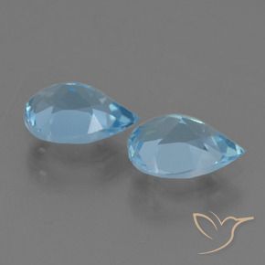Shop natural 1.67ct スイスブルー トパーズ gems, 洋梨の形, from ブラジル at GemSelect. In stock, global shipping!