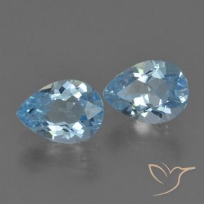 Shop natural 1.70ct スカイブルー トパーズ gems, 洋梨の形, from ブラジル at GemSelect. In stock, global shipping!