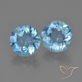 Shop natural 4.75ct スイスブルー トパーズ gems, ラウンド, from ブラジル at GemSelect. In stock, global shipping!