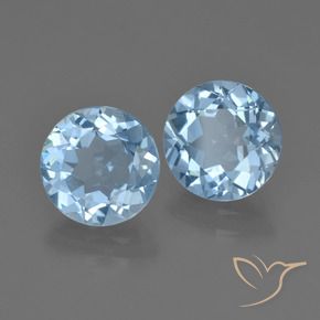 Shop natural 4.39ct スカイブルー トパーズ gems, ラウンド, from ブラジル at GemSelect. In stock, global shipping!